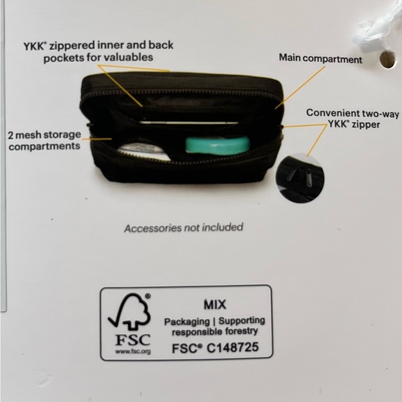 Lolë Black Handwarmer Belt Bag - Picture 4 of 4